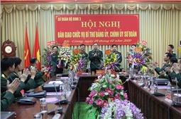 Sư đoàn 3: Tổ chức bàn giao chức vụ Chính ủy Sư đoàn
